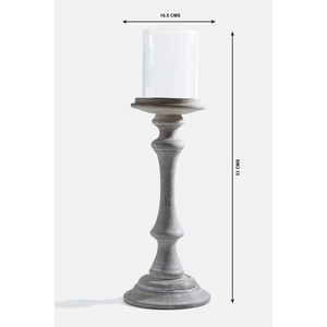 เชิงเทียนไม้ไผ่ทำด้วยมือดีไซน์กลมเหมาะสำหรับการตกแต่งบ้านที่หรูหราและแสงธรรมชาติ - Product Image 5