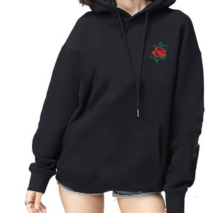 Proveedor de fábrica, sudaderas con capucha bordadas con parche para hombre, sudaderas de gran tamaño 100% de algodón para hombre, sudaderas con capucha bordadas personalizadas - Product Image 5