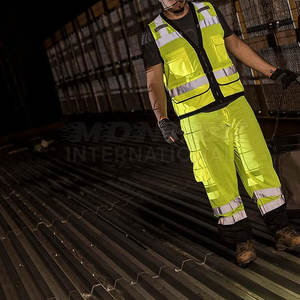 Dernier modèle de pantalon de sécurité personnalisé Pantalon de sécurité léger à usage décontracté en gros - Product Image 5