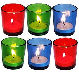 Multicolor Tealight <b>Candle</b> <b>Votives</b> Wholesale Latest Design Decorative <b>Candle</b> Glass <b>Holder</b> - Product Image 2