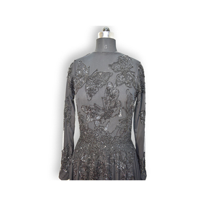 ชุดราตรีสุดหรูพร้อมลูกปัดสำหรับผู้หญิงชุดราตรีหรูหราจาก Rajgadhia สินค้าส่งออก - Product Image 5