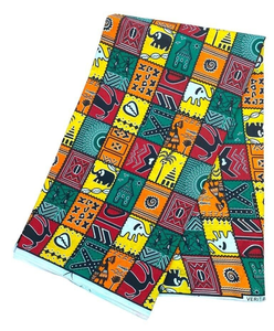 Material de impresión de cera de Ankara personalizado de Nigeria con patrones y colores únicos por Hitjem Export para compradores globales - Product Image 6