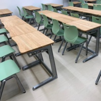 Meubles de classe durables, table d'étude, siège, bureau et chaise pour enfants, pour les élèves