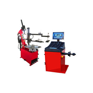 Machine de changement et d'équilibrage de pneus durable avec moteur de 1,1 kW pour pneus de voiture et de VTT, garantie 1 an pour les ateliers automobiles et les garages - Product Image 1