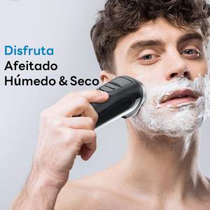 Rasoir électrique sans fil rotatif pour homme, étanche IPX7, pour usage humide et sec, interface en allemand - Product Image 1