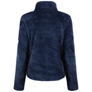 Chaqueta de Forro Polar de Lujo con Cierre y Cuello Alto, Cómoda, Transpirable, de Corte Holgado para Mujer, Elegante, Suave, Cálida y Ligera - Product Image 6