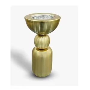 Base de incienso de quemador Bakhoor de metal clásico para un Aroma cálido para el hogar y comodidad espiritual - Product Image 1