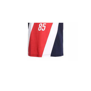 T-shirt Tommy Hilfiger da bambino, blu scuro, taglia 3T, con pannello logo colorblock, in jersey, stile western, estivo - Product Image 3