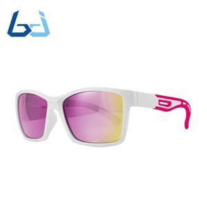 Borjye J147A de alta calidad al por mayor de moda logotipo personalizado gafas de sol polarizadas espejo - Product Image 1