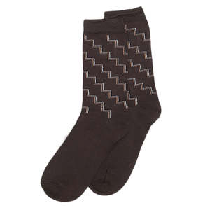 Men's <b>Socks</b> - <b>Brown</b> - Product Image 1