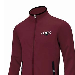 ชุดวอร์มผู้ชายแบบทันสมัยมีซิปเต็มตัวกางเกงวิ่งขายาวติดฉลากส่วนตัว - Product Image 2