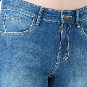 กางเกงยีนส์ทรงตรงเอวกลางผ้าฝ้าย 100% ระบายอากาศได้ดี น้ำหนักเบา สไตล์ลำลองสำหรับผู้ชาย คุณภาพสูง ปรับแต่งได้ จัดส่งตรงจากโรงงาน - Product Image 6