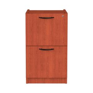 Alera ALEVA542822MC Pedestal archivador completo de 2 cajones, serie Valencia, 15,63 pulgadas. X 20.5 Pulgadas X 28.5 Pulgadas Organizador de oficina mediano color cereza - Product Image 1