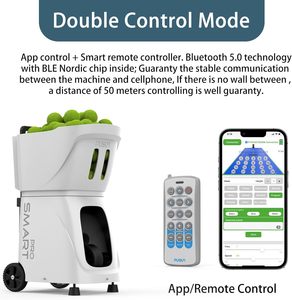 Máquina Lanzapelotas de Tenis Inteligente PT-Smart PRO, Nueva y Más Vendida - Capacidad para Más de 100 Pelotas, Control Total por Aplicación, Servicio con Rotación Interna, Ideal - Product Image 4