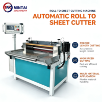 Machine de découpe automatique de rouleaux de papier en feuilles Mintai pour une découpe à longueur fixe