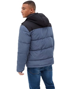 Ventes chaudes Nouvelles vestes matelassées décontractées d'hiver Mode Couleur unie Revêtement avant à capuche Streetwear personnalisé Hommes - Product Image 6