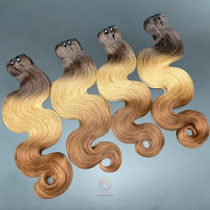 Venta al por mayor 100% cabello humano crudo vietnamita onda del cuerpo paquetes estilo de onda natural doble dibujado-vendedores de calidad - Product Image 2