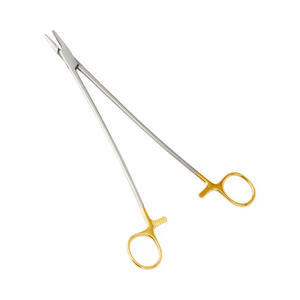 Porte-aiguilles Masson de haute qualité, pinces, inserts en carbure de tungstène, 10-1/2 pouces (27 cm), instrument chirurgical en acier inoxydable médical - Product Image 1