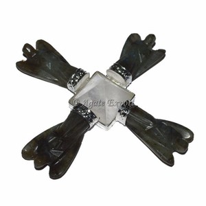 Generador de energía de Chakra de cuarzo rosa artesano de piedra semipreciosa - Product Image 6