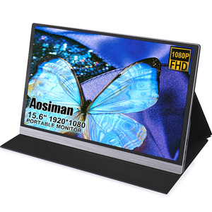 15.6 inch HD màn hình di động attachable <span class=keywords><strong>USB</strong></span> Màn hình hiển thị IPS mở ra màn hình cho máy tính xách tay <span class=keywords><strong>mini</strong></span> PC máy tính xách tay - Product Image 2