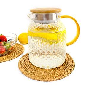 Hot Sale Latest Handmade Rattan <b>Placemats</b> & Coaster for Round Table Decorations <b>Christmas</b> OEM Rustic <b>Placemats</b> From Vietnam - Product Image 6