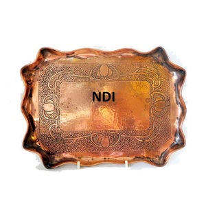 Bandeja de servidor de comida de forma personalizada con decoración hecha a mano de calidad Superior para el hogar, Hotel, restaurante, Catering, uso en bodas y fiestas - Product Image 4