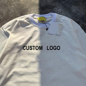 Ropa de calle de verano personalizada, trajes para correr, chándal de algodón 100% para hombres, Conjunto de camiseta y pantalones cortos con estampado de pantalla Puff de alta calidad - Product Image 2