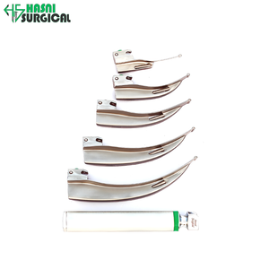 Laringoscopio de Fibra Óptica Macintosh, Juego de 5 Piezas con Mangos y Hojas - Product Image 3