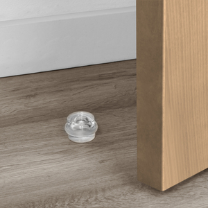 Confezione da 6 porta adesiva cilindrica in plastica trasparente ferma la categoria di prodotto - Product Image 3