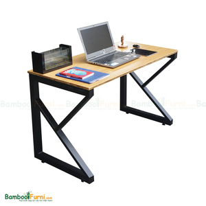 โต๊ะคอมพิวเตอร์เคแบมบูประกอบง่าย 120x60x75 ซม - Product Image 6