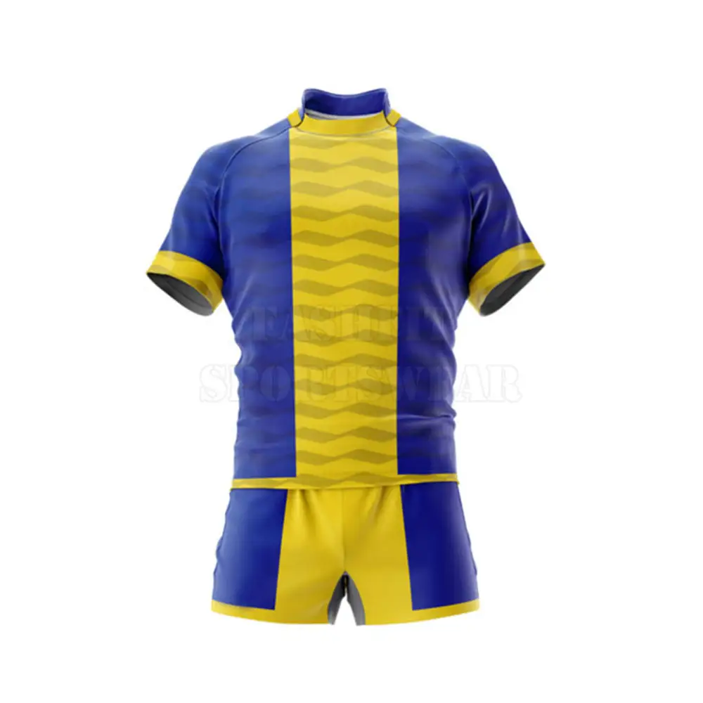 Sublimation de haute qualité, vêtements de sport personnalisés, uniformes de rugby/conception OEM, uniforme de rugby grande taille le plus populaire