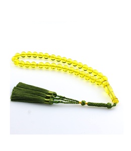 Meilleures ventes de perles de prière Tasbeeh pour musulmans, prix de gros, perles rondes en résine de prière islamique Tasbeeh islamique sur mesure - Product Image 1