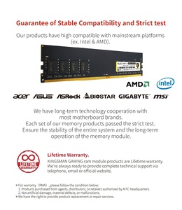KINGSMAN AITC 8GB DDR4 3200MHz PC4 25600 Desktop <b>RAM</b> Module in Stock Lifetime Warranty - Product Image 4