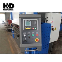 Machine de pliage hydraulique à commande numérique WC67K -125 T/3200 et frein à pression standard pour tôles métalliques