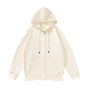 Sudadera con Capucha Personalizada de Alta Calidad para Hombre, 430 g, 100% Algodón, Gruesa, con Cierre, Felpa Francesa - Product Image 5