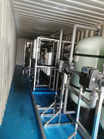 Dispositif de machine de dessalement d'eau de mer d'eau de mer de conteneur Machine de dessalement d'eau de mer portative pour l'irrigation de ferme