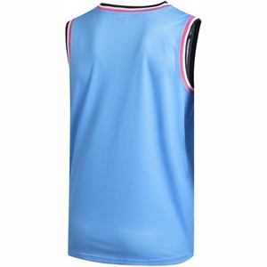 Sublimación impresión baloncesto uniforme mujer equipo azul baloncesto Jersey personalizado baloncesto Jersey y pantalones cortos - Product Image 3