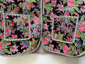 Handmade Women's <b>Velvet</b> Short Jacket Sweet Style Front Pocket Quick Dry Reversible Breathable Cotton Anti-Wrinkle Printed - Product Image 3