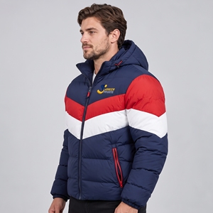 Blouson d'hiver matelassé pour homme, design personnalisé, col montant, vêtement d'extérieur décontracté, blouson matelassé de haute qualité, manteau rembourré pour homme - Product Image 2