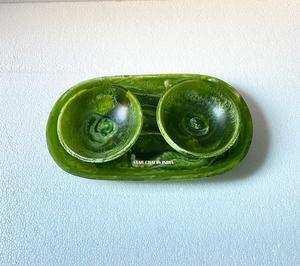 Cadeau tendance de haute qualité à la mode en résine époxy ustensiles de cuisine saladier vaisselle salade bol de service vaisselle cadeau de charisme - Product Image 5