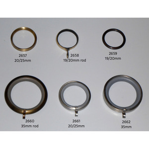 Fabricant indien d'anneaux de rideaux antiques Amazon, de luxe, nouveau Style, anneau de rideau en laiton massif pour l'exportation - Product Image 2