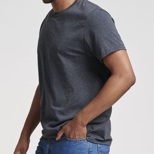 Top 100% de alta calidad nuevo estilo su propia marca diseñador de moda camiseta hombres moda camiseta en blanco Casual Regular Fit camiseta - Product Image 3