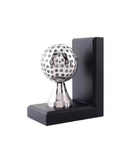 Silver Decorative Bookends Modern Design <b>Book</b> Stopper Metal Bookends for Office Home <b>Books</b> Holders Home Decoration Top Trending - Product Image 1