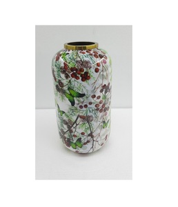 รูปลอกแจกันดอกไม้โลหะแบบทันสมัยสำหรับตกแต่งบ้านโต๊ะทำมือปรับแต่งได้ตามต้องการ - Product Image 1