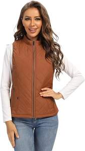 Vente directe d'usine Meilleure vente Veste d'hiver décontractée pour homme Vêtement d'extérieur de haute qualité Respirant Personnalisable Veste matelassée à col en V avec fermeture éclair - Product Image 5