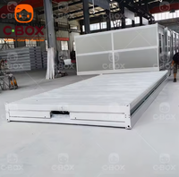 Chambres à coucher complètes pliantes préfabriquées de luxe Maisons préfabriquées en conteneur