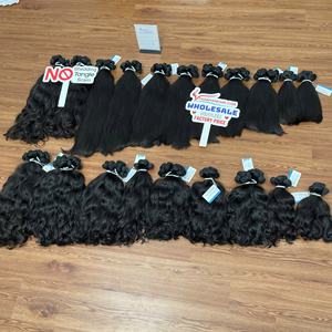 Produit phare Cheveux vietnamiens bruts Machine naturelle ondulée droite Double trame Extensions de cheveux vierges Vente en gros - Product Image 4