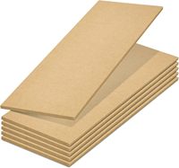 Panneaux de MDF brut de qualité meublier, feuilles de panneaux de fibres à densité moyenne poncées, 3-30 mm
