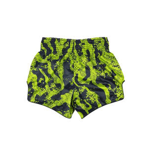 กางเกงขาสั้นมวยไทยสำหรับผู้ชายกางเกงขาสั้นฝึกซ้อมคิกบ็อกซิ่งยืดได้ออกแบบได้ตามต้องการ - Product Image 6