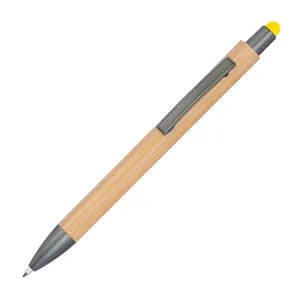 Penna a Sfera in Bambù Personalizzata <span class=keywords><strong>LUCIO</strong></span>, Gadget Unico per una Scrittura Confortevole - Product Image 5